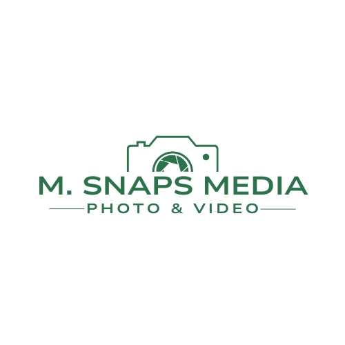 M snaps media business logo