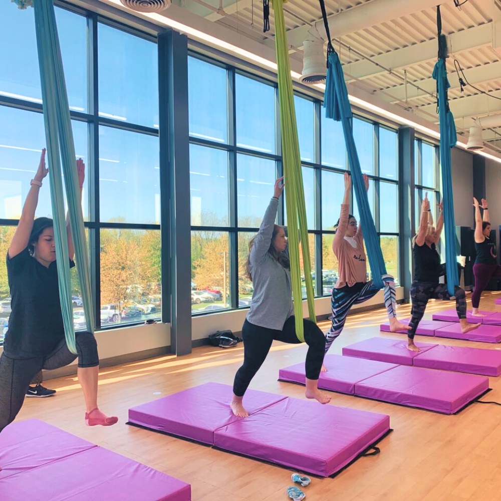 group aerial yoga classes